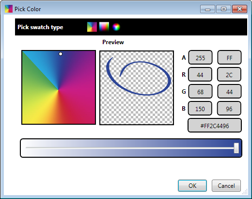 WPF Color Picker by Sacha Barber and Mark Treadwell